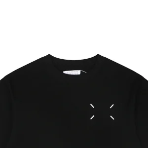 Maison Margiela Blurred Number 6 Back Logo T-Shirt Black