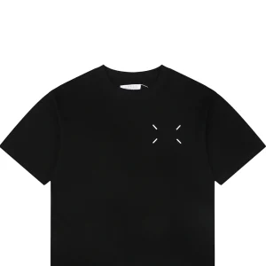 Maison Margiela Blurred Number 6 Back Logo T-Shirt Black