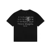 Maison Margiela Blurred Number 6 Back Logo T-Shirt (Black/White)