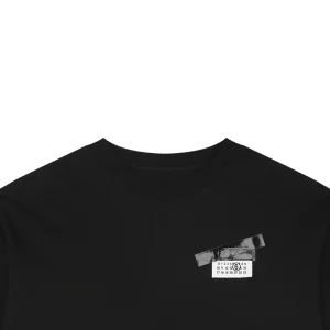 Maison Margiela Label Sticker Print T-Shirt