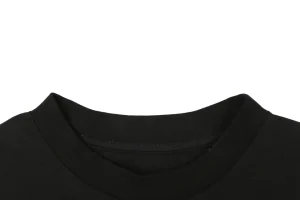 Maison Margiela Label Sticker Print T-Shirt Collar