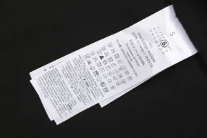 Maison Margiela Label Sticker Print T-Shirt Wash label