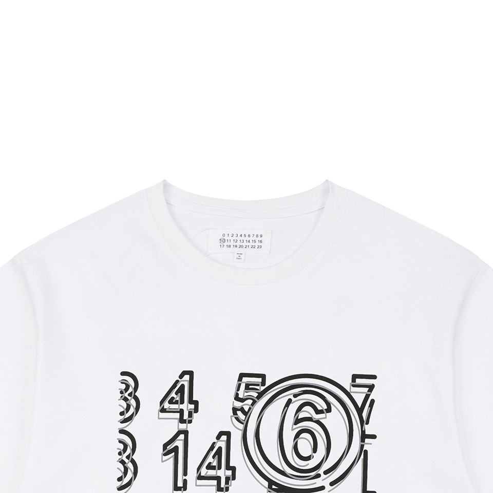 Maison Margiela Numeric “6” Graphic Oversized T-Shirt