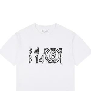 Maison Margiela Numeric “6” Graphic Oversized T-Shirt
