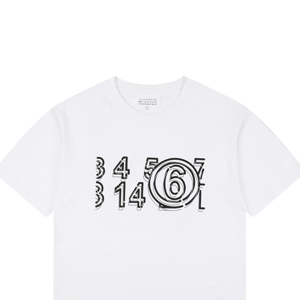 Maison Margiela Numeric “6” Graphic Oversized T-Shirt