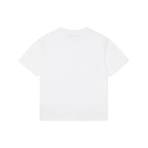 Maison Margiela Red Numeric Logo Embroidered T-Shirt Back view