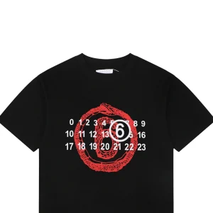 Maison Margiela Year of the Snake Numeric Graphic T-Shirt
