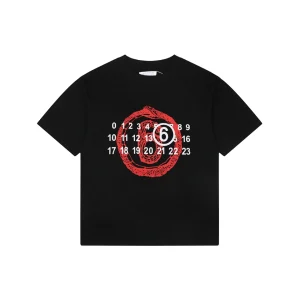 Maison Margiela Year of the Snake Numeric Graphic T-Shirt Front view
