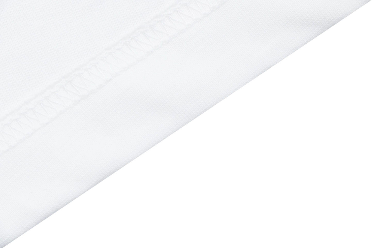 Miu Miu Double-Line Logo Print T-Shirt White