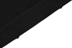 Miu Miu Double-Line Logo T-Shirt Black
