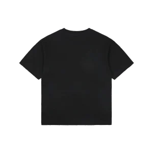Miu Miu Double-Line Logo T-Shirt Black Back view