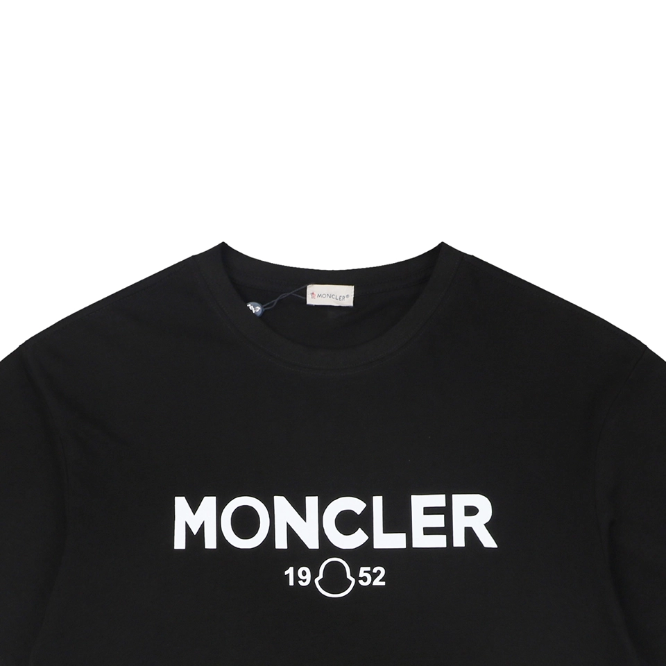 Moncler 1952 Logo Graphic T-Shirt Black