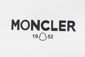 Moncler 1952 Logo Graphic T-Shirt White Front Print