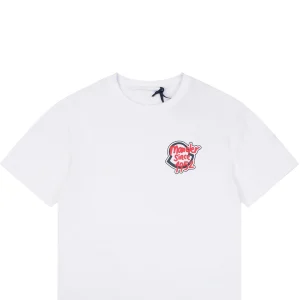 Moncler 1952 Red Logo Graphic T-Shirt