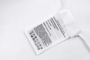 Moncler 1952 Red Logo Graphic T-Shirt Wash label