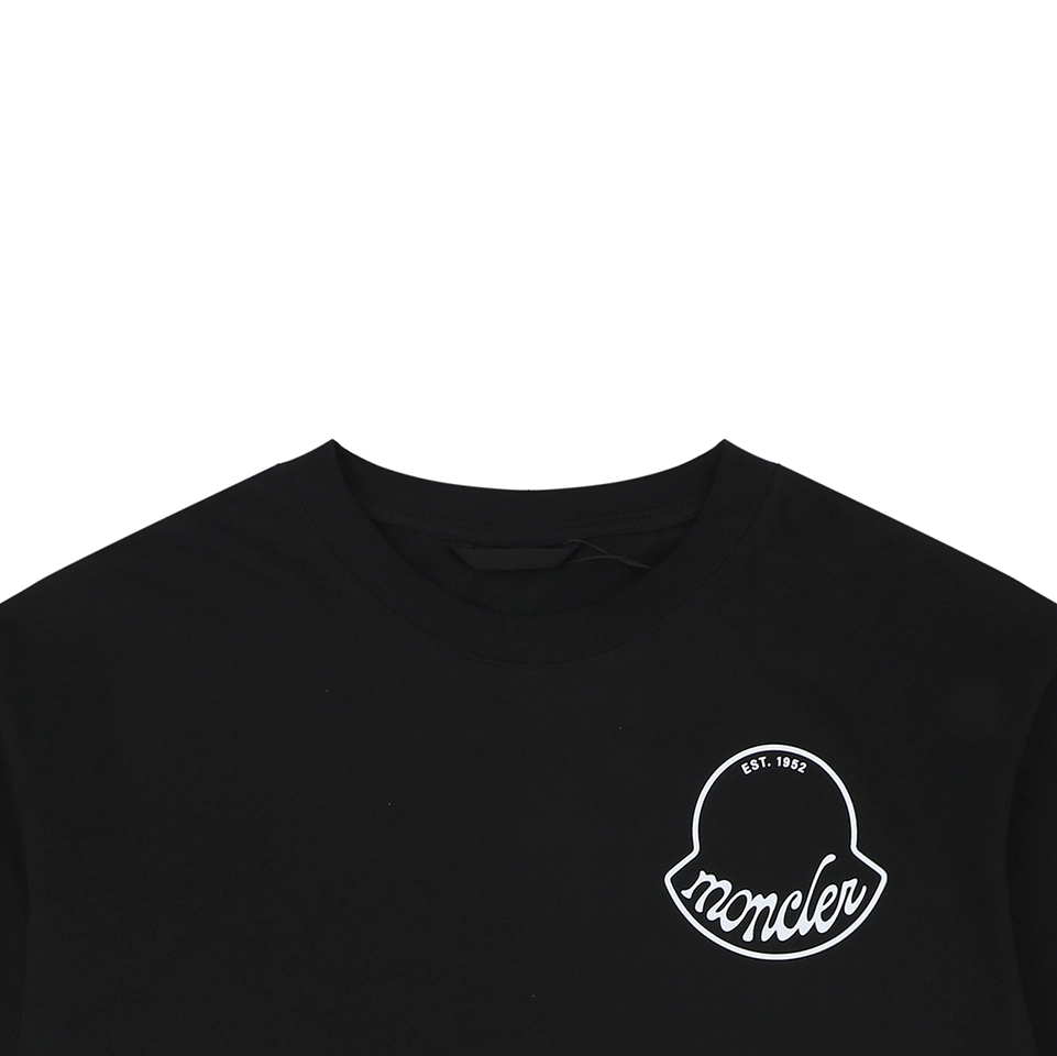Moncler 1952 Signature “M” Logo Oversized T-Shirt Black