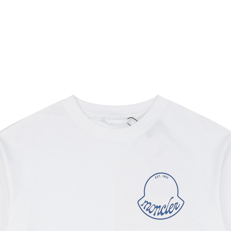 Moncler 1952 Signature “M” Logo Oversized T-Shirt White