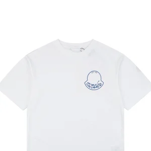 Moncler 1952 Signature “M” Logo Oversized T-Shirt White