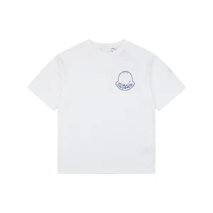 Moncler 1952 Signature “M” Logo Oversized T-Shirt White Front view