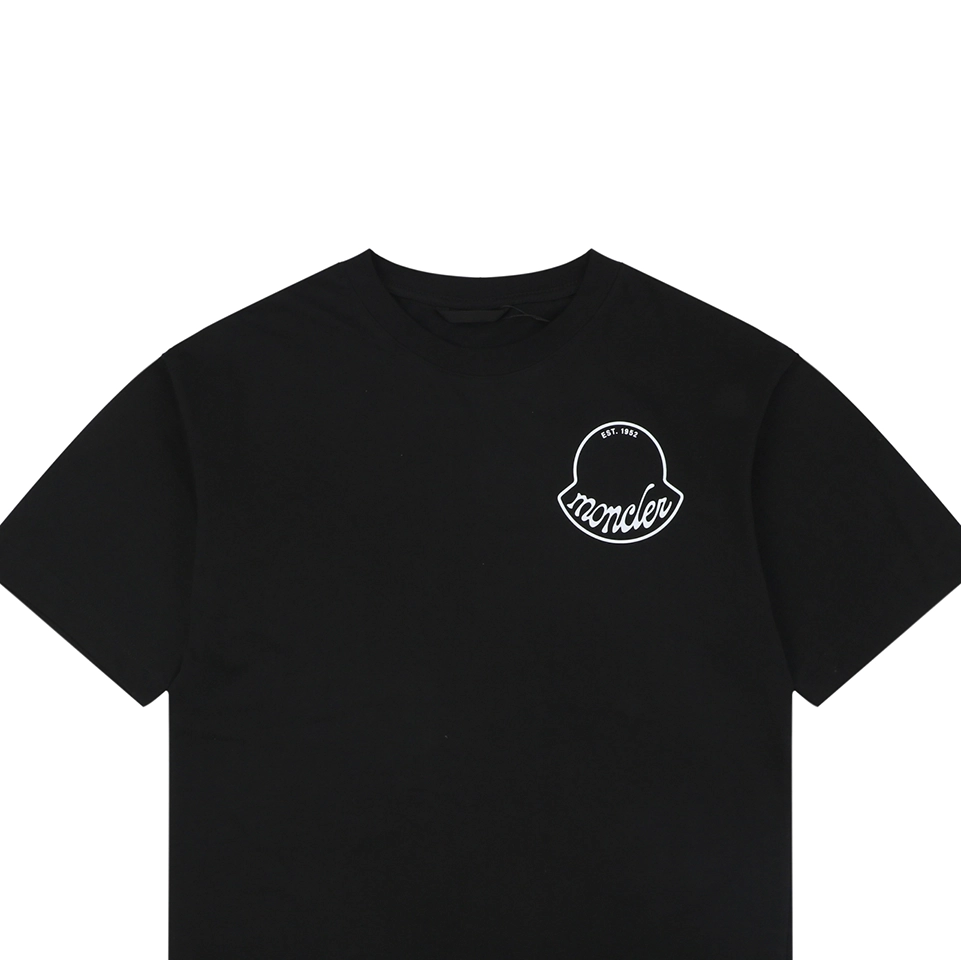 Moncler 1952 Signature “M” Logo Oversized T-Shirt Black