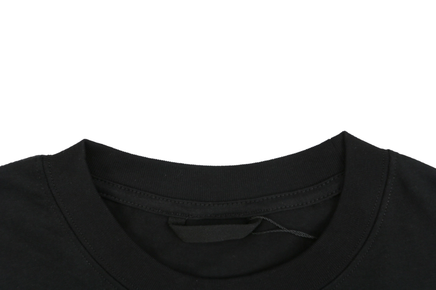 Moncler 1952 Signature “M” Logo Oversized T-Shirt Black Collar