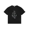 Mxxcler Anchor Sketch Graphic T-Shirt (Black/White)