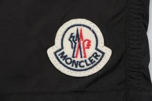 Moncler Color-Block Drawstring Swim Shorts Black Brand