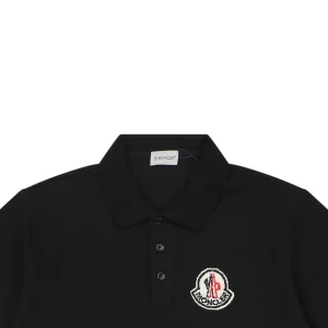 Moncler Crest Patch Polo T-Shirt