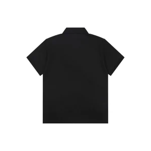 Moncler Crest Patch Polo T-Shirt Back view