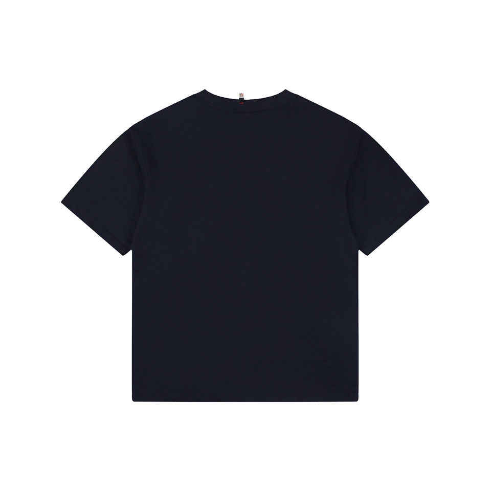 Moncler Denim Pocket T-Shirt Black Back view