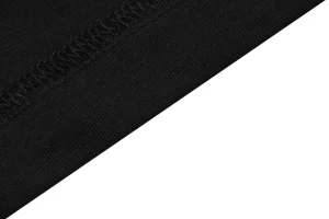 Moncler Geometric Logo Print Oversized T-Shirt Black