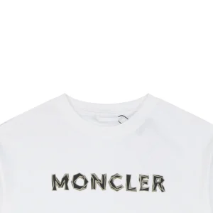 Moncler Geometric Logo Print T-Shirt