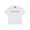 Mxxcler Grenoble Logo Print T-Shirt (White/Black)