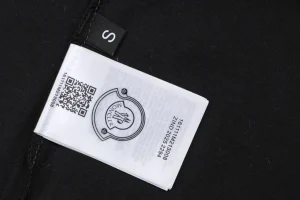 Moncler Grenoble Logo Print T-Shirt Black Wash label