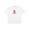Mxxcler Interwoven Rooster “M” Logo T-Shirt (White/Black)