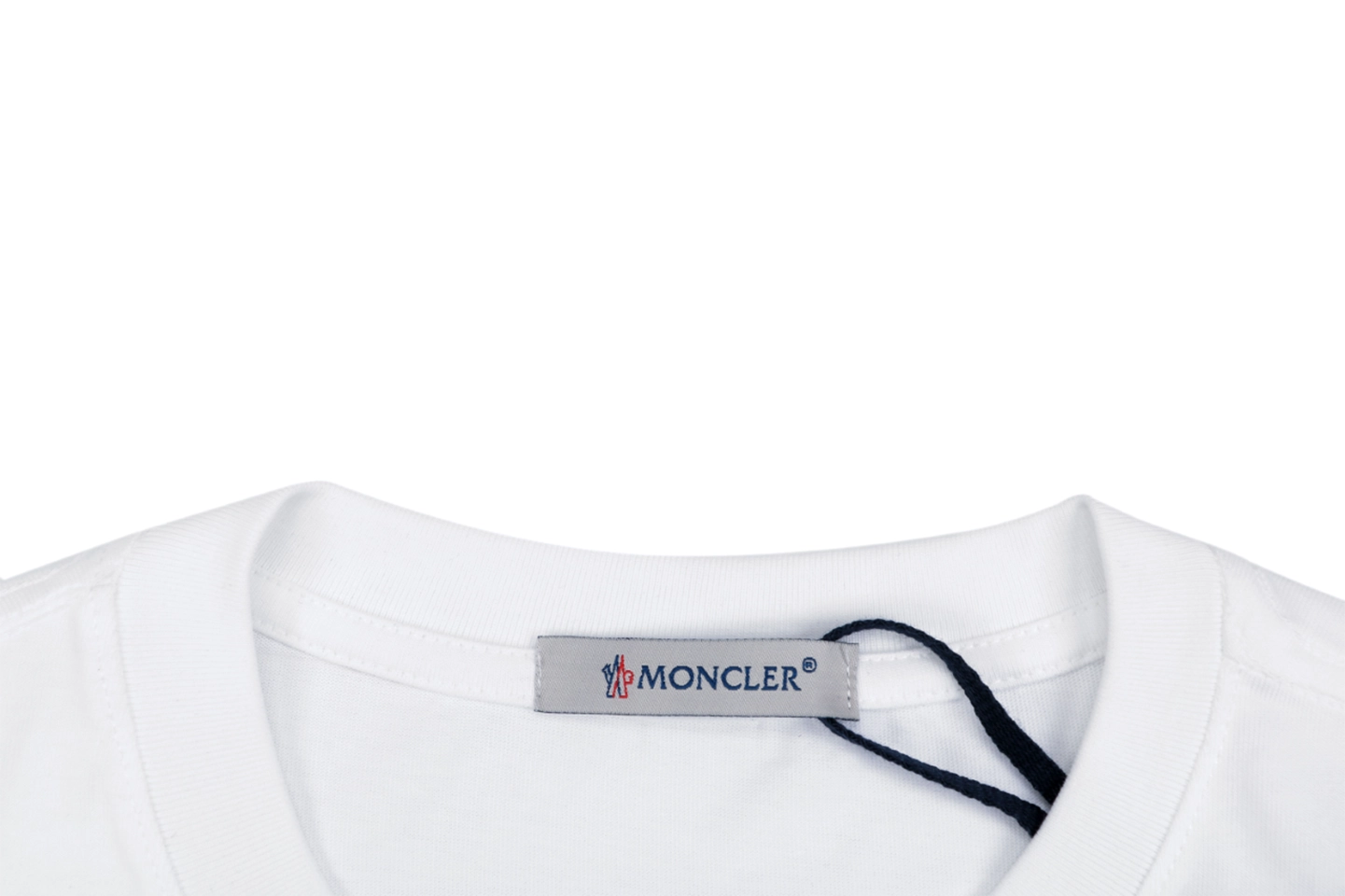 Moncler M Logo Essential T-Shirt Collar