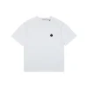 Mxxcler Mini Logo Embroidered T-Shirt (White/Black)