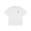 Mxxcler Mini Stripe Logo Embroidered T-Shirt (White/Black)