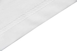 Moncler Mini Stripe Logo Embroidered T-Shirt White