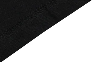 Moncler Mini Stripe Logo Embroidered T-Shirt Black