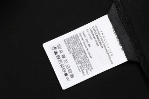 Moncler MonDuck Embroidered T-Shirt Black Wash label