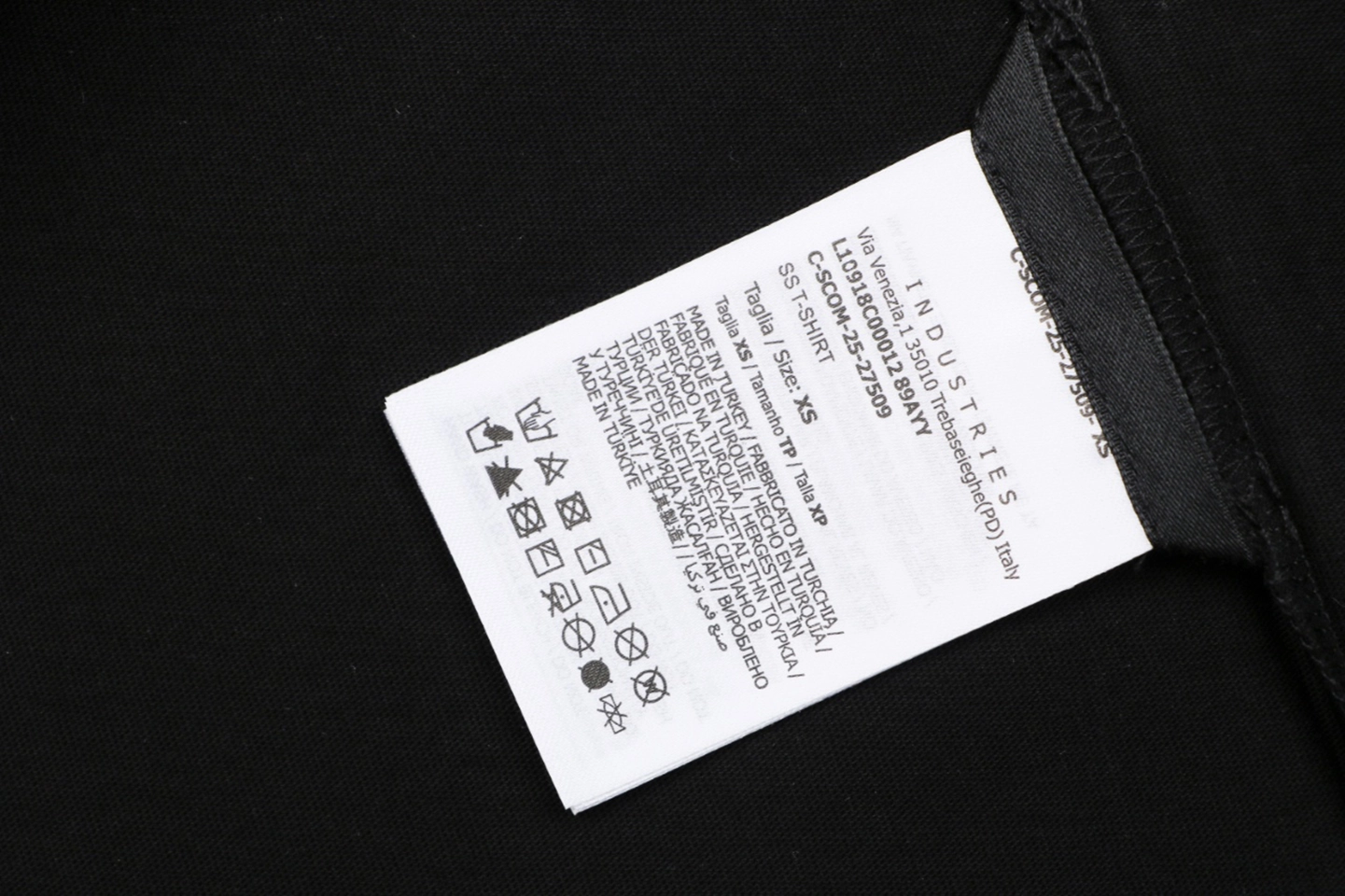 Moncler MonDuck Embroidered T-Shirt Black Wash label