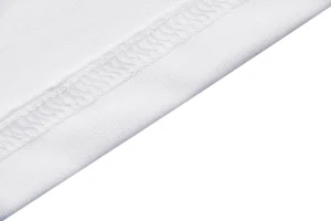 Moncler Red & White Logo Embroidered Oversized T-Shirt White