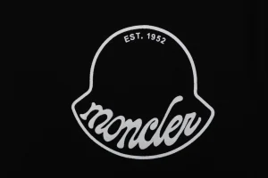 Moncler Signature Logo Print T-Shirt Front Brand