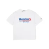 Mxxcler x Palm Angels Racing Logo Printed T-Shirt (White/Black)