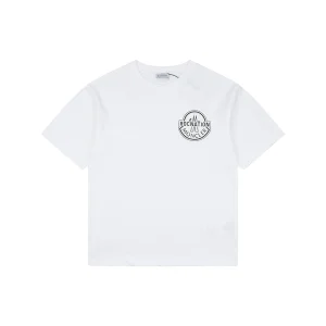 Moncler x Roc Nation Logo Print T-Shirt White Front view
