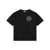 Mxxcler x Roc Nation Logo Print T-Shirt (Black/White)
