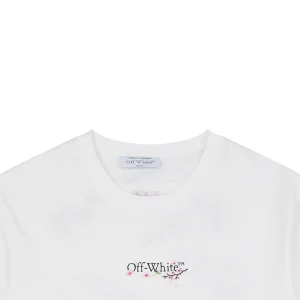 OFF-WHITE Cherry Blossom Arrow Print T-Shirt