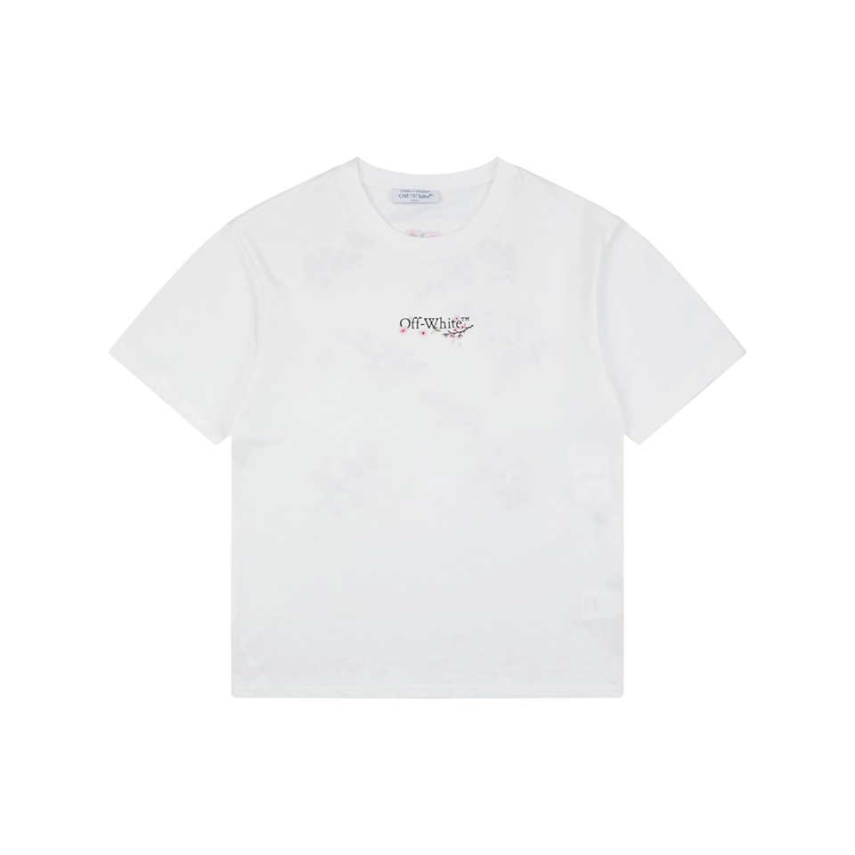 OFF-WHITE Cherry Blossom Arrow Print T-Shirt9.jpeg