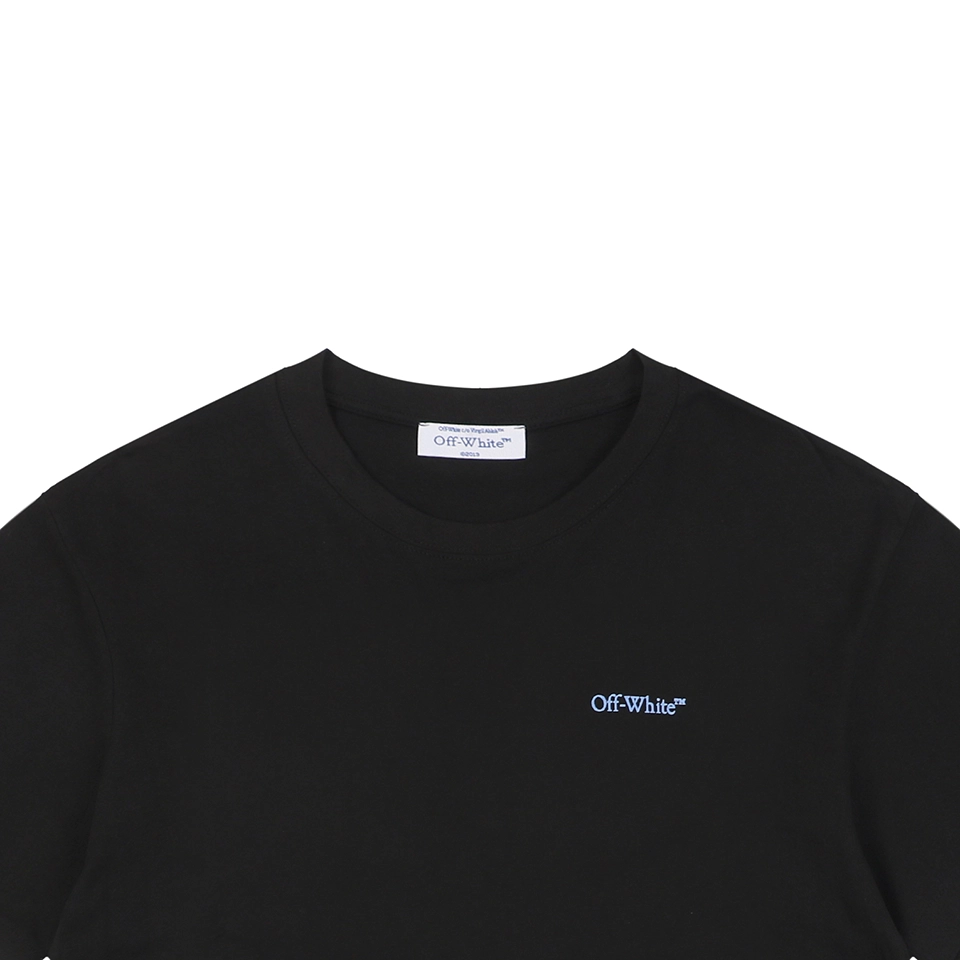 OFF-WHITE Portrait Overlay Arrow Graphic T-Shirt
